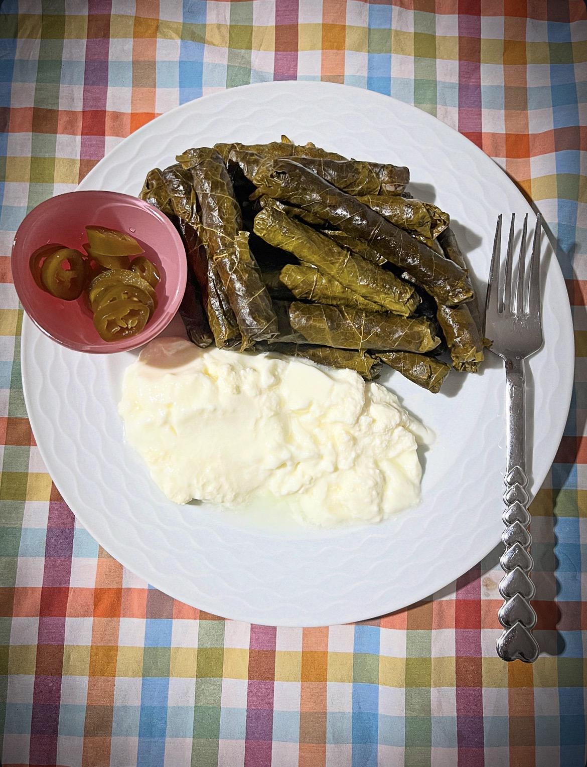 Yaprak Sarması Kuşbaşı Etli 1 Kg.